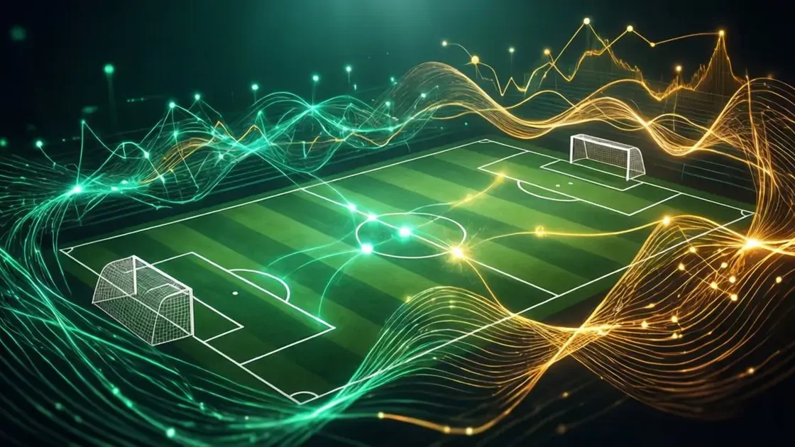 Football analytics possession value visualization with abstract data streams