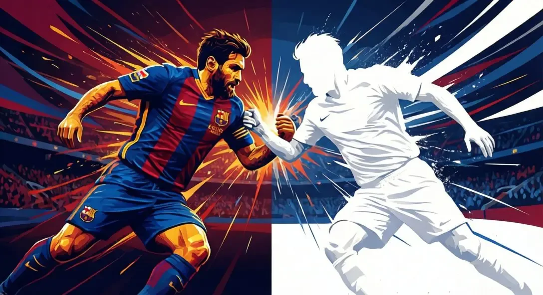 Der Clasico-Konflikt: Barcelona gegen Real Madrid in geteilter Komposition