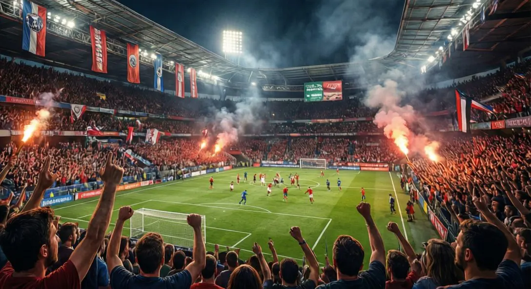 Le Classique rivalry match atmosphere at Parc des Princes